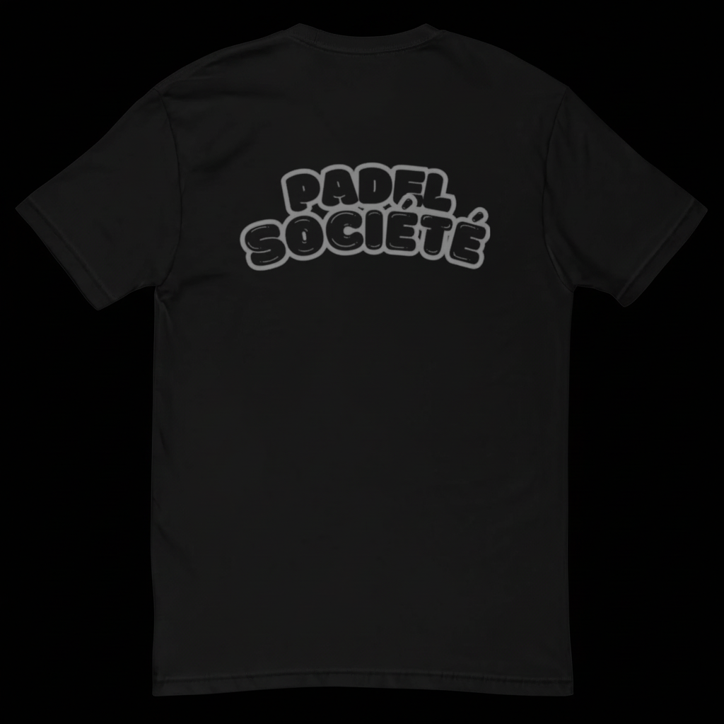 T-shirt with black background